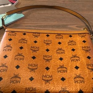 MCM Pouch w/Convertible Strap